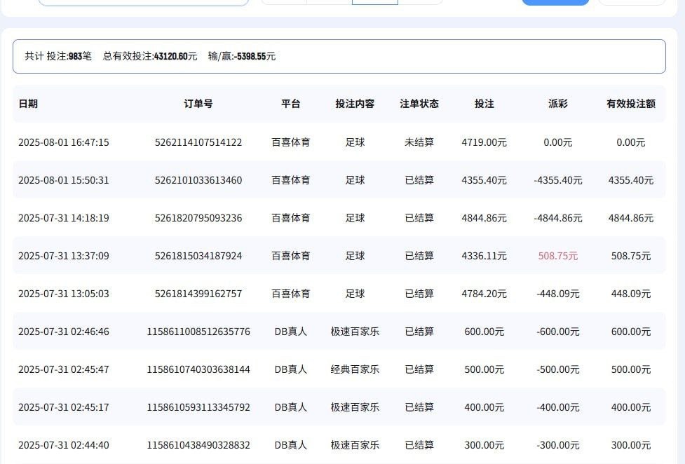 黑平台曝光:百喜体育